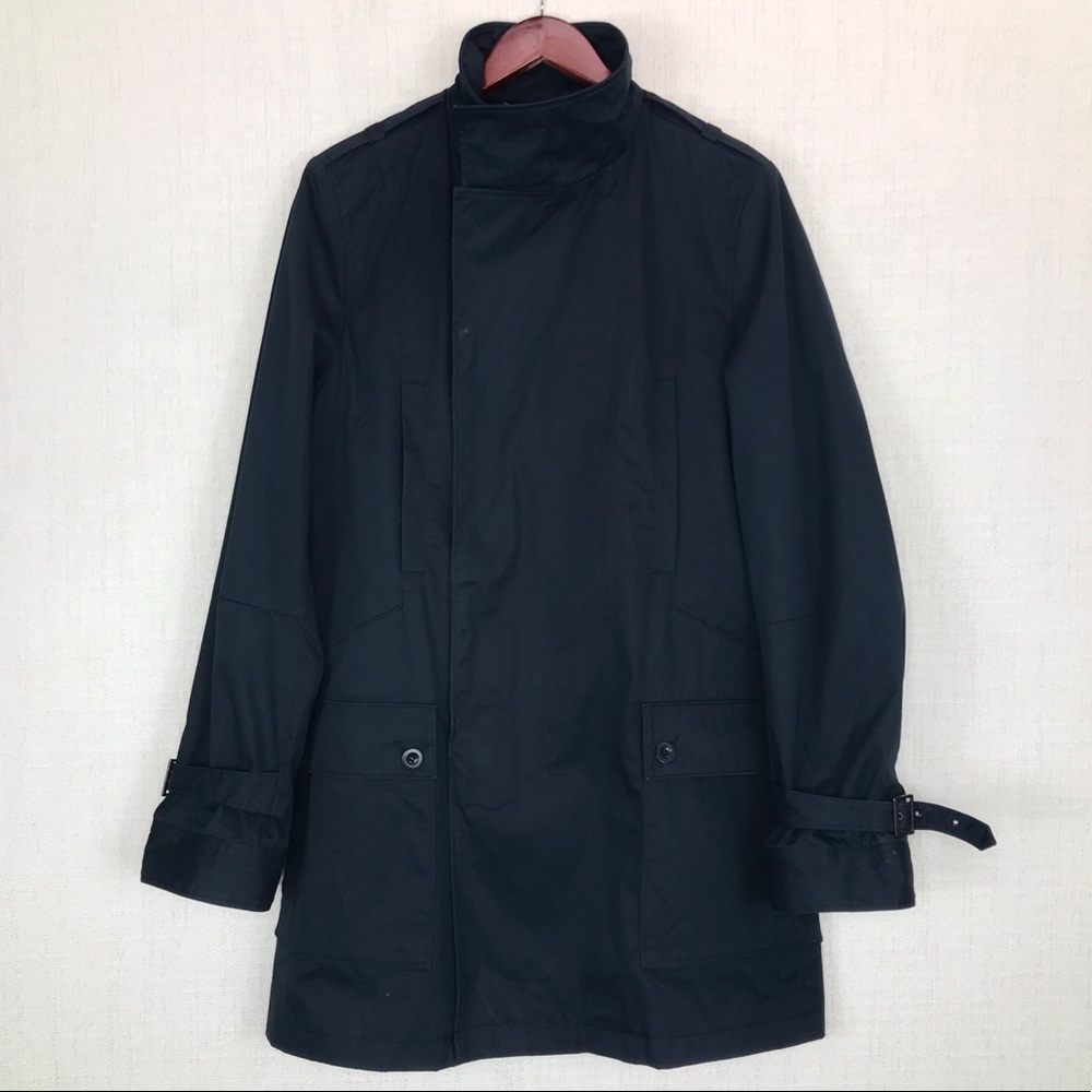 Reiss funnel collar coat